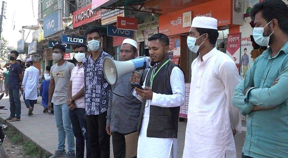 রাঙ্গামাটিতে নিরাপদ সড়কের দাবিতে সড়কে ‘নিসচা’