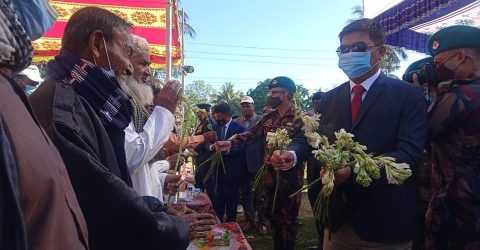 মহান বিজয় দিবসে বাঘাইছড়িতে মুক্তিযোদ্ধাদের সংবর্ধনা প্রদান