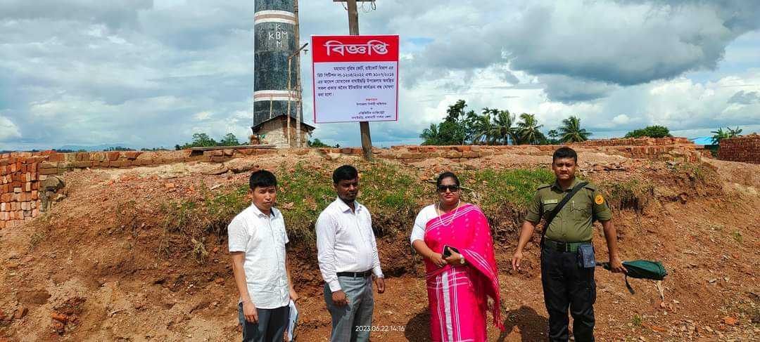 বাঘাইছড়ির দুই ইটভাটা বন্ধের নির্দেশ উপজেলা প্রশাসনের