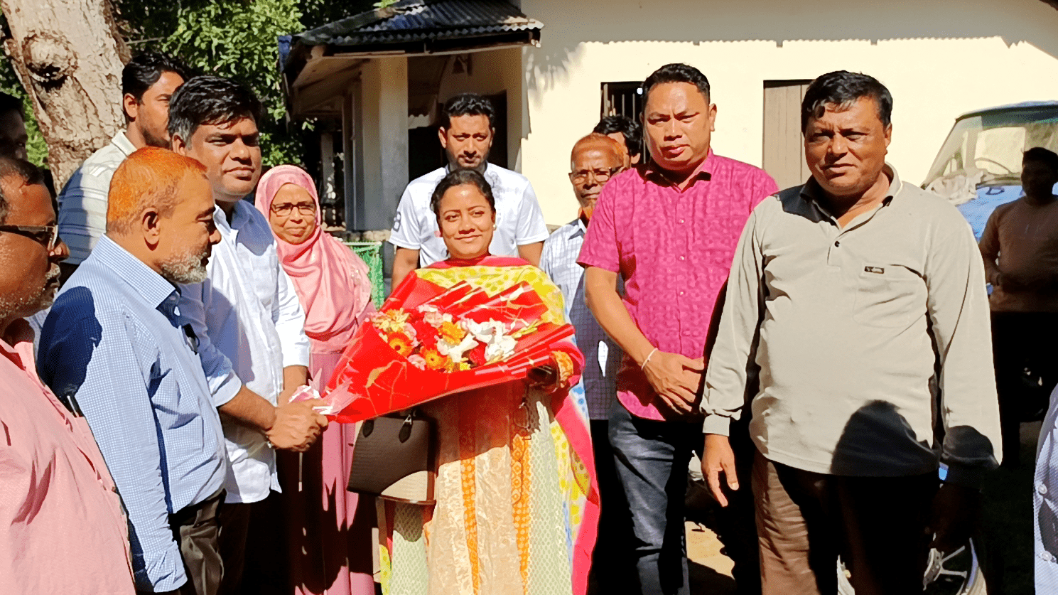 উপজেলা নির্বাহী অফিসার শিরিন আক্তার এর সাথে পৌর পরিষদের মতবিনিময় সভা