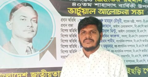 সোশ্যাল মিডিয়ার অপ-প্রচার থেকে রক্ষায় পুলিশের  দারস্থ হলেন  বিএনপি নেতা রহমত উল্লাহ খাজা